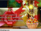 Sparkling Birthday Greeting Cards A Sparkling Birthday Wish Free Happy Birthday Ecards