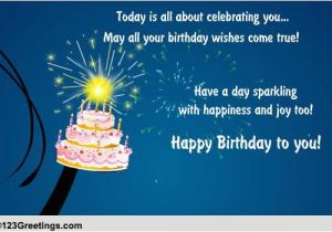 Sparkling Birthday Greeting Cards Sparkling Birthday Wishes Free Birthday Wishes Ecards