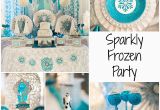 Sparkly Birthday Decorations Sparkle Glitz Glam Frozen Party Ideas Creative Juice