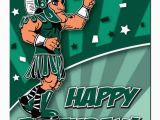 Spartan Birthday Meme Michigan State Spartans Mascot Happy Birthday Card 21230680