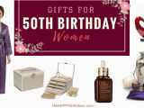 Special 50th Birthday Gifts for Her the Best 50th Birthday Gifts for Women Hahappy Gift Ideas