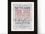 Special 50th Birthday Ideas for Husband 50th Anniversary Gifts for Grandparents 50 Year Anniversary