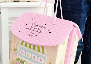 Special Gift for Birthday Girl Girls First Birthday Gift Personalised Dolls House 1st