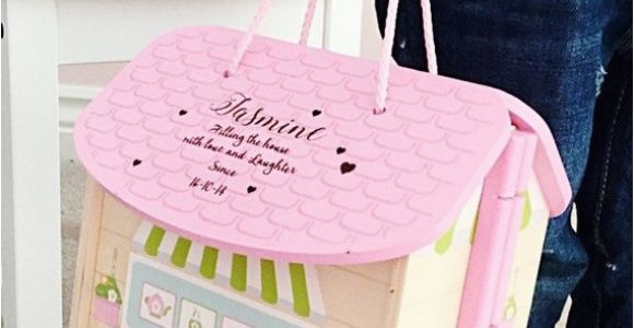 Special Gift for Birthday Girl Girls First Birthday Gift Personalised Dolls House 1st
