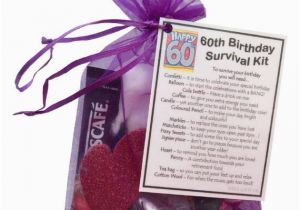 Special Gifts for Her 60th Birthday 60th Birthday Survival Kit 60th Gift Gift for by Smilegiftsuk