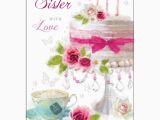 Specialized Birthday Cards Sister Birthday Card Special Sister Luxury Card