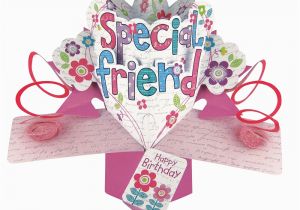 Specialized Birthday Cards Special Friend Birthday Pop Up Greeting Card original