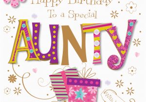 Specialty Birthday Cards Special Aunty Happy Birthday Greeting Card Cards Love