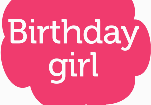 Speech for Birthday Girl Birthday Girl Speech Bubble Cutout Speech Bubble Cutout