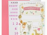 Spencer S Birthday Cards Granddaughter Personalise with Stickers Birthday Card M S