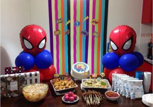Spiderman Birthday Decoration Ideas Spiderman Birthday Party Decorations Criolla Brithday