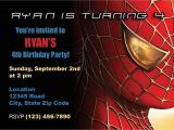 Spiderman Birthday Invites Items Similar to Spiderman Birthday Invitation On Etsy