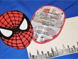Spiderman Birthday Invites the Party Wall Sneak Peek Spiderman Party Invitations