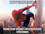Spiderman Birthday Memes Happy Birthday Lisa From Your Friendly Neighborhood