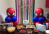 Spiderman Birthday Party Decoration Ideas Spiderman Birthday Party Decorations Criolla Brithday