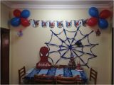 Spiderman Birthday Party Decoration Ideas Spiderman theme for Birthday Party Birthday Ideas