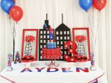 Spiderman Decorations for Birthday Party 21 Spiderman Birthday Party Ideas Pretty My Party