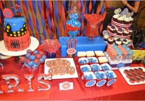 Spiderman Decorations for Birthday Party Amazing Spiderman Inspired Birthday Party Ideas Party