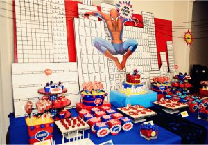Spiderman Decorations for Birthday Party the Party Wall Spiderman Birthday Party Part 1 2 as