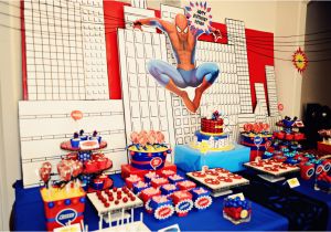 Spiderman Decorations for Birthday Party the Party Wall Spiderman Birthday Party Part 1 2 as