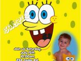 Spongebob 1st Birthday Invitations Spongebob Squarepants Birthday Invitations