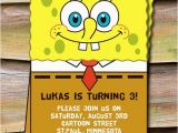 Spongebob 1st Birthday Invitations Spongebob Squarepants Birthday Party Ideas Pink Lover