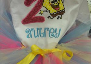 Spongebob Birthday Girl Outfit Items Similar to Spongebob Birthday Outfit On Etsy