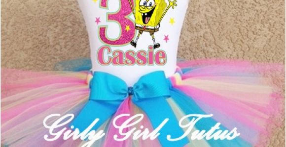 Spongebob Birthday Girl Outfit Spongebob Girls Pink Birthday Outfit