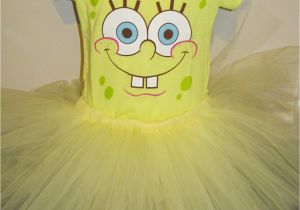 Spongebob Birthday Girl Outfit Spongebob Tshirt and Tutu Combo Size 5t Birthday Dress