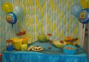 Spongebob Birthday Party Decorations Spongebob Square Pants Birthday Party Ideas Photo 6 Of