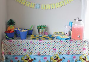 Spongebob Birthday Party Decorations Spongebob Squarepants Birthday Party Inspiration Made Simple