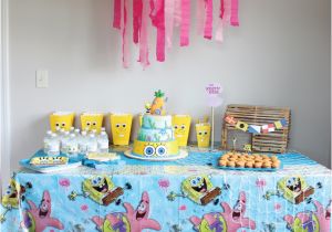 Spongebob Birthday Party Decorations Spongebob Squarepants Birthday Party Inspiration Made Simple