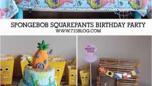 Spongebob Squarepants Birthday Decorations Spongebob Squarepants Birthday Party Inspiration Made Simple