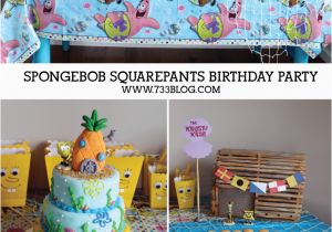 Spongebob Squarepants Birthday Decorations Spongebob Squarepants Birthday Party Inspiration Made Simple