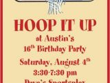 Sports Birthday Party Invitation Wording Invitation Template Boys Basketball orderecigsjuice Info