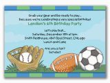 Sports Birthday Party Invitation Wording Sports Birthday Invitations Ideas Bagvania Free