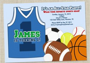 Sports Birthday Party Invitation Wording Sports themed Birthday Party Invitations Dolanpedia