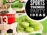 Sports themed Birthday Party Decorations All Star Sports Boy Birthday Party Spaceships and Laser