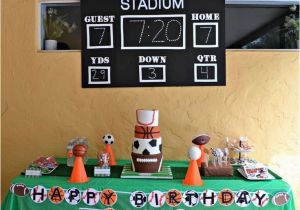 Sports themed Birthday Party Decorations Best 25 Sports Birthday Parties Ideas On Pinterest