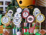 Sports themed Birthday Party Decorations Kara 39 S Party Ideas Sports Party Planning Ideas Supplies