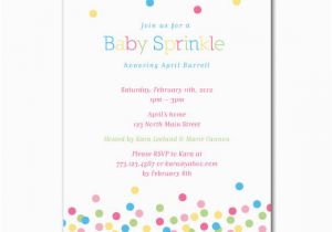 Sprinkle Birthday Invitations Custom Sprinkle Shower or Party Invitation X by Greenidesi