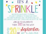 Sprinkle Birthday Invitations Girl Version Any Color Baby Sprinkle Invitation Couples