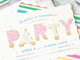 Sprinkle Birthday Invitations Hooray for A Sprinkle Party Blakely 39 S 3rd Birthday Party