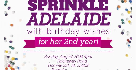 Sprinkle Birthday Invitations Sprinkle Party Invitations Oxsvitation Com
