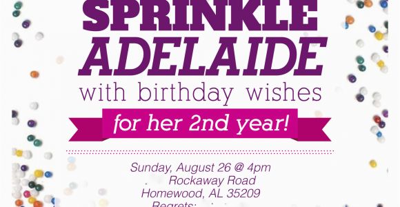 Sprinkle Birthday Invitations Sprinkle Party Invitations Oxsvitation Com