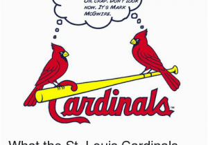 St Louis Cardinals Birthday Meme We Do Things the Rtght Way Around Here or Crap Dont Look
