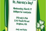 St Patrick S Day Birthday Invitations St Patrick 39 S Day Derby Invitation