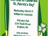 St Patrick S Day Birthday Invitations St Patrick 39 S Day Derby Invitation