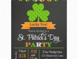 St Patrick S Day Birthday Invitations St Patrick 39 S Day Invitation Printable or Printed with