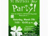 St Patrick S Day Birthday Invitations St Patricks Day Party Invitations Customizable Zazzle